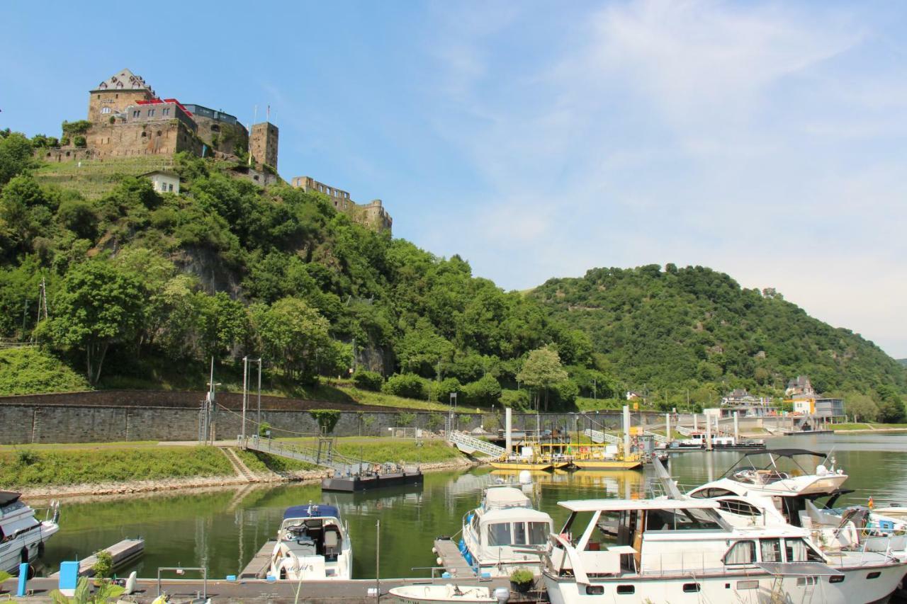 Musikalische Ferienwohnung Mit Rheinblick Санкт-Гоар Экстерьер фото